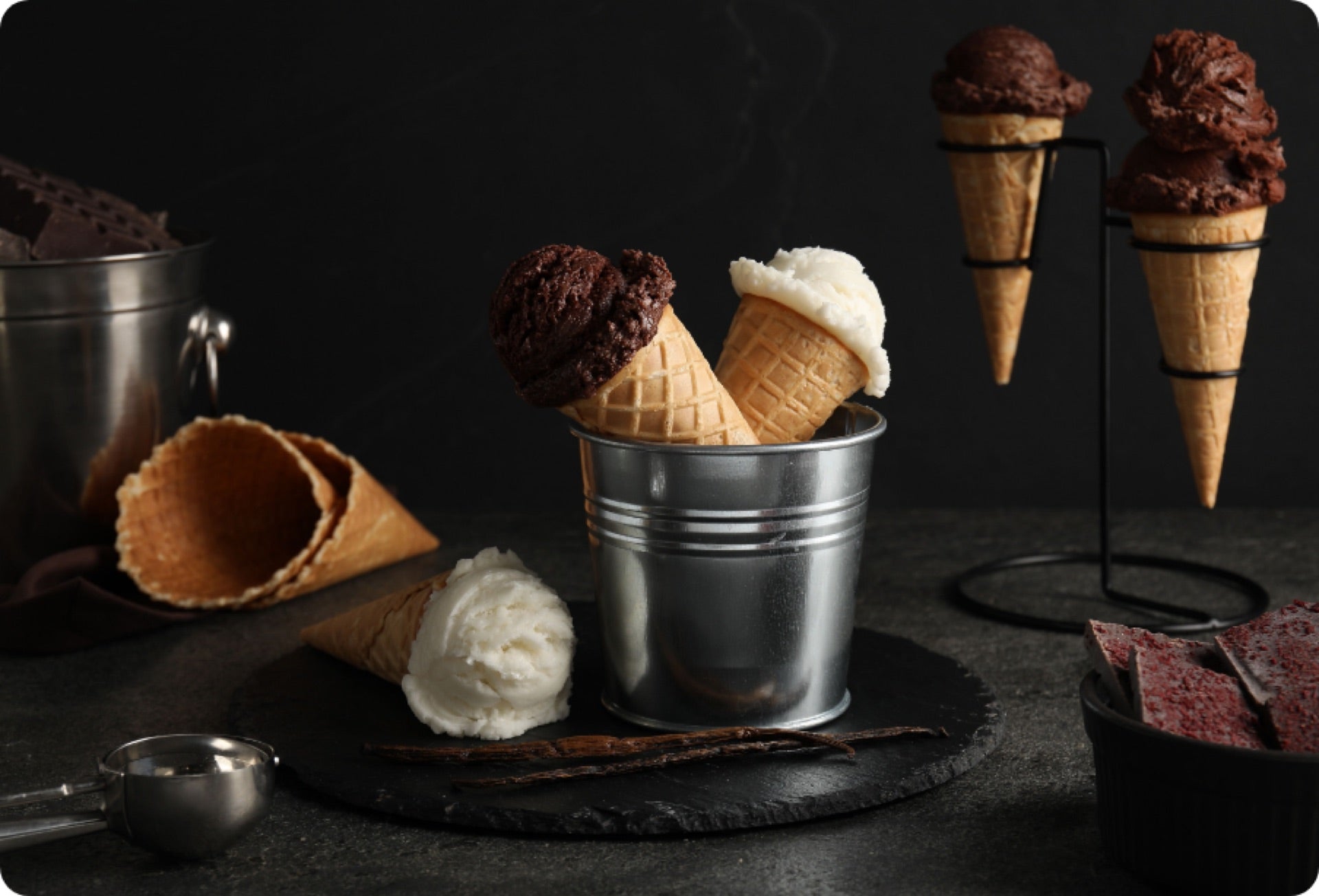 Ice cream cones