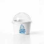 3oz Ice Cream Gelato Frozen yogurt Tub / Cup - 1 Scoop 1000 (Lids included)