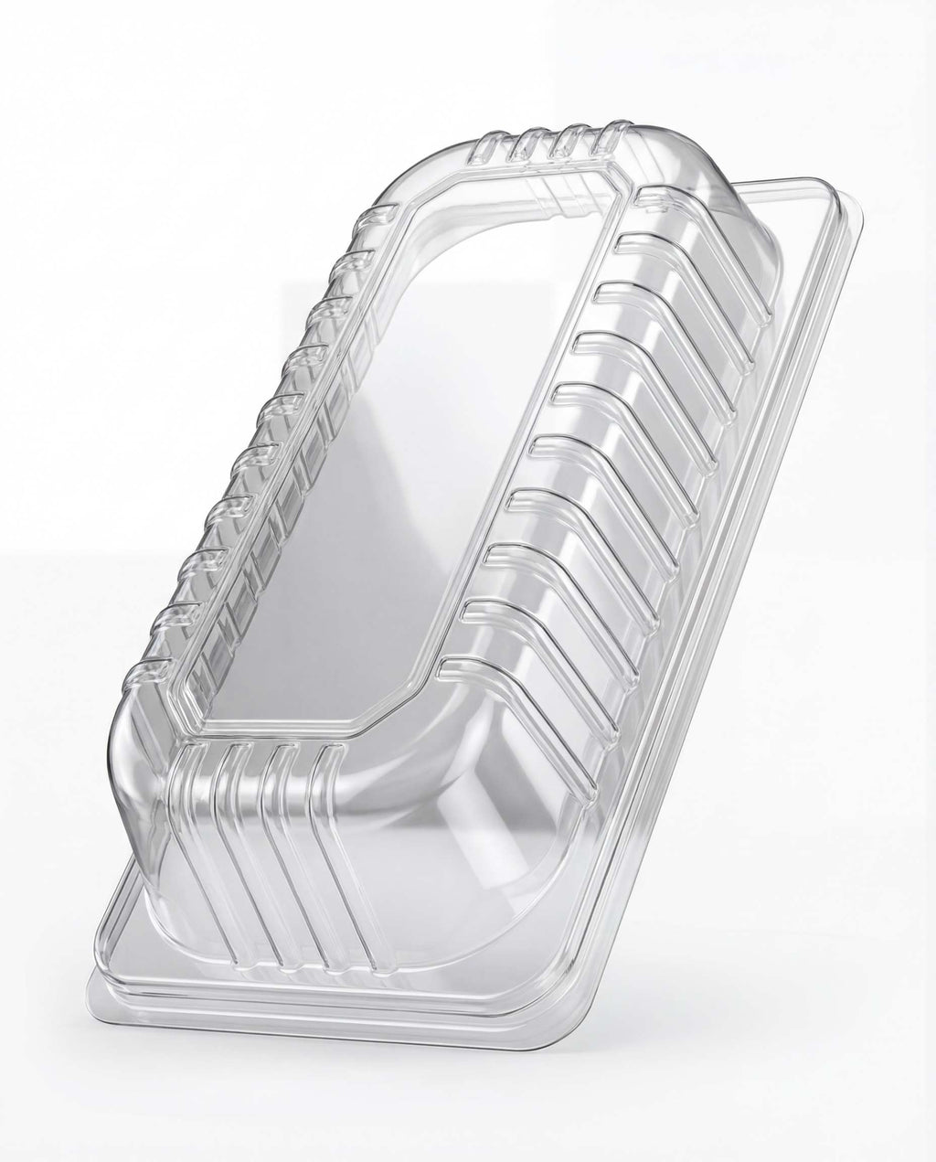 Clear Dome Lids for Napoli Tray 4.7L _ Ice Cream & Gelato Production 150 Units