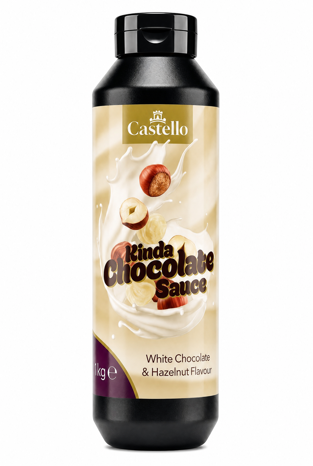 Castello Premium Liquid Kinda white Chocolate & Hazelnut Sauce (Kinder Bueno) 1kg