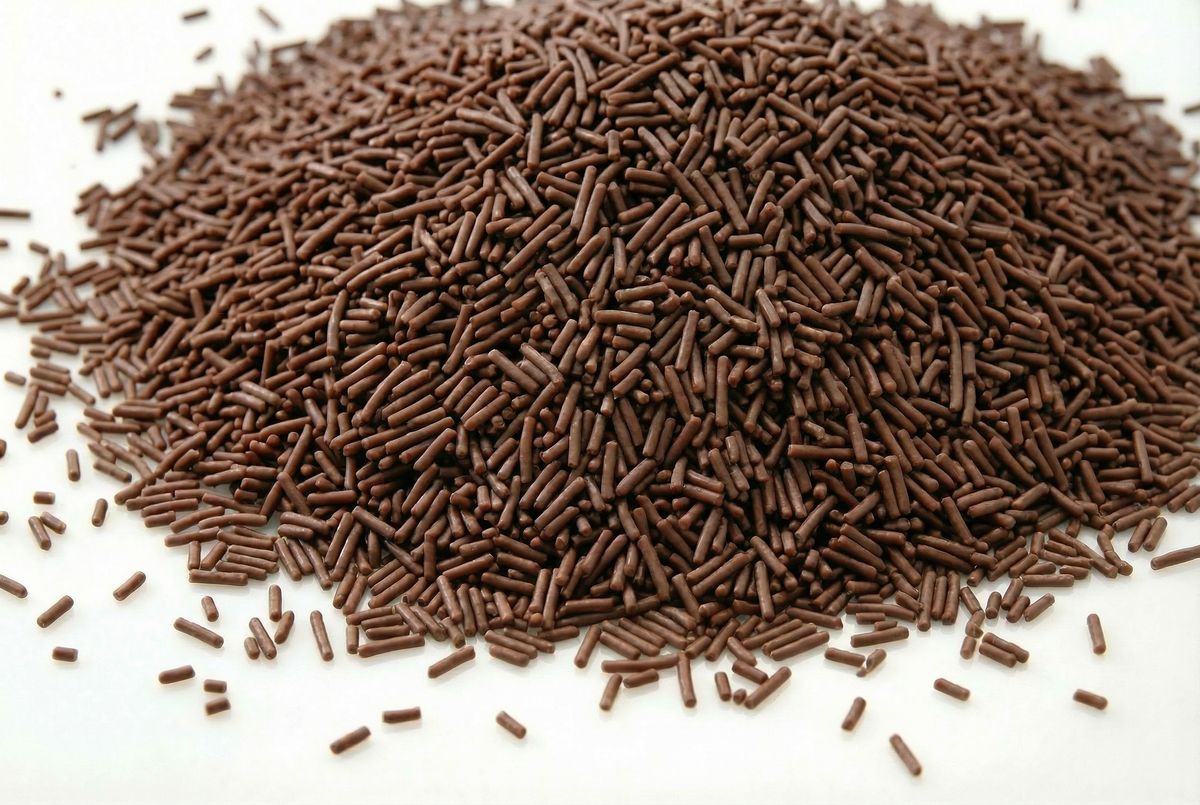 Chocolate Color Strands _ Chocolate Color Vermicelli Strands sprinkles for Desserts Decoration 1kg