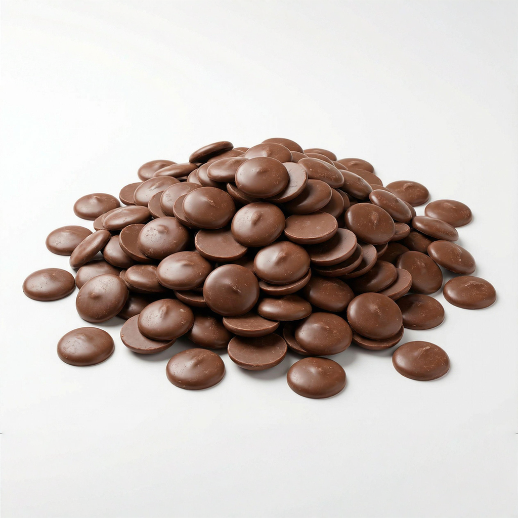 9kg Carmen's _ Milk Chocolate Melts Buttons (Perfect for Coating) – 9kg