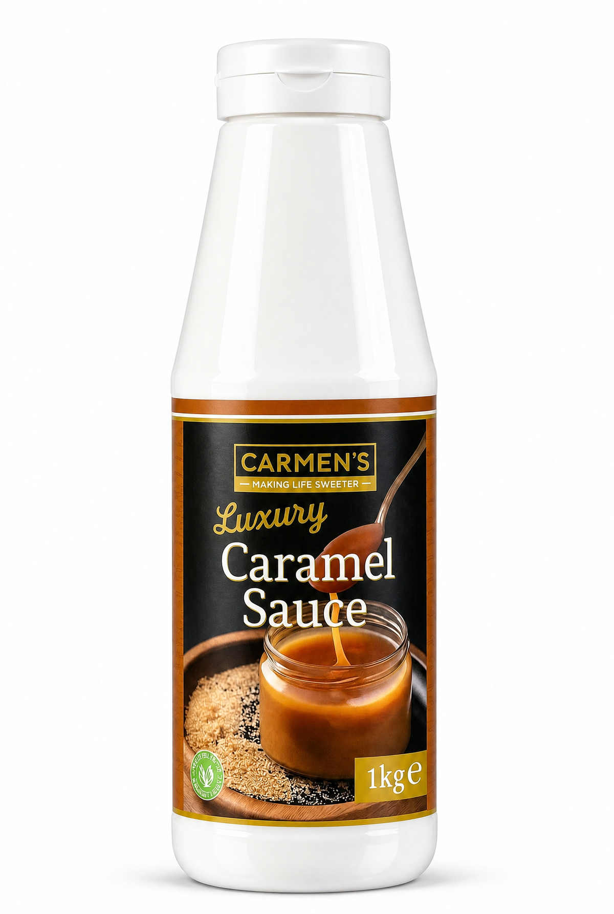 Carmen’s Luxury Caramel Sauce 1kg for professional use
