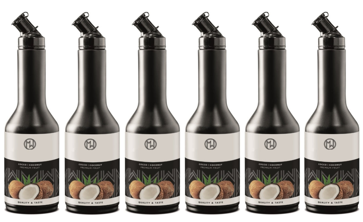Premium Coconut Fruit Pulp Puree Syrup for Cocktails 6Kg