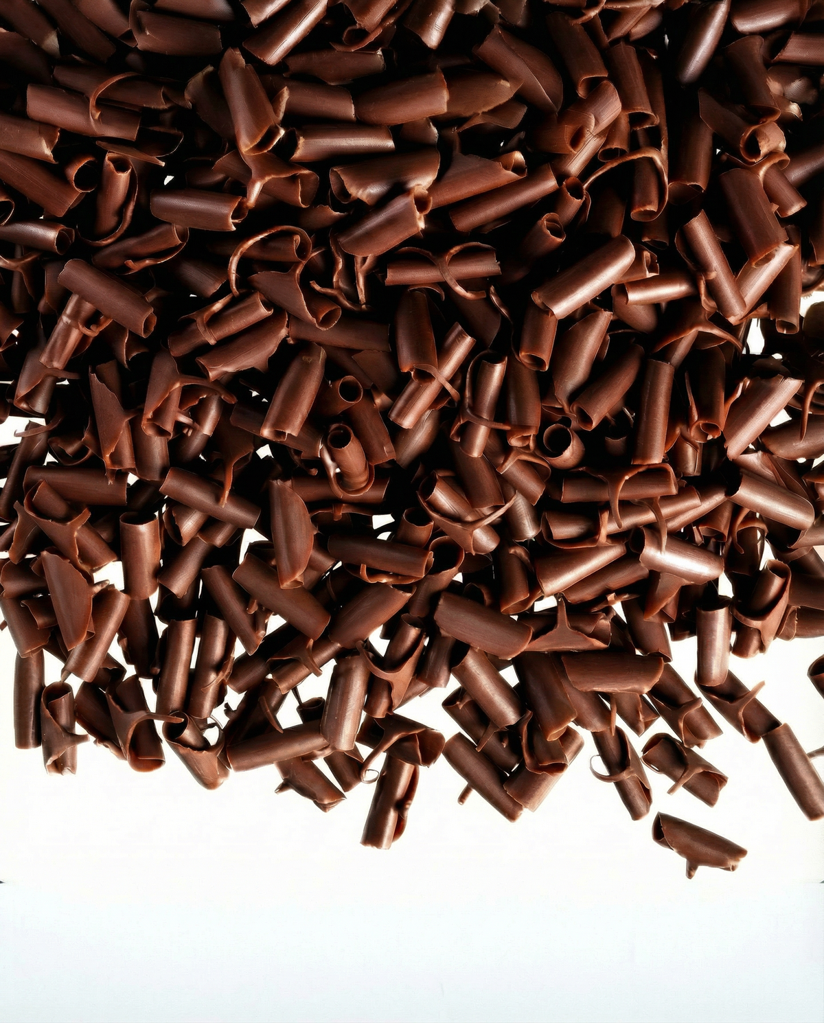 4kg Carmen’s Dark Chocolate Blossoms Curls 4Kg