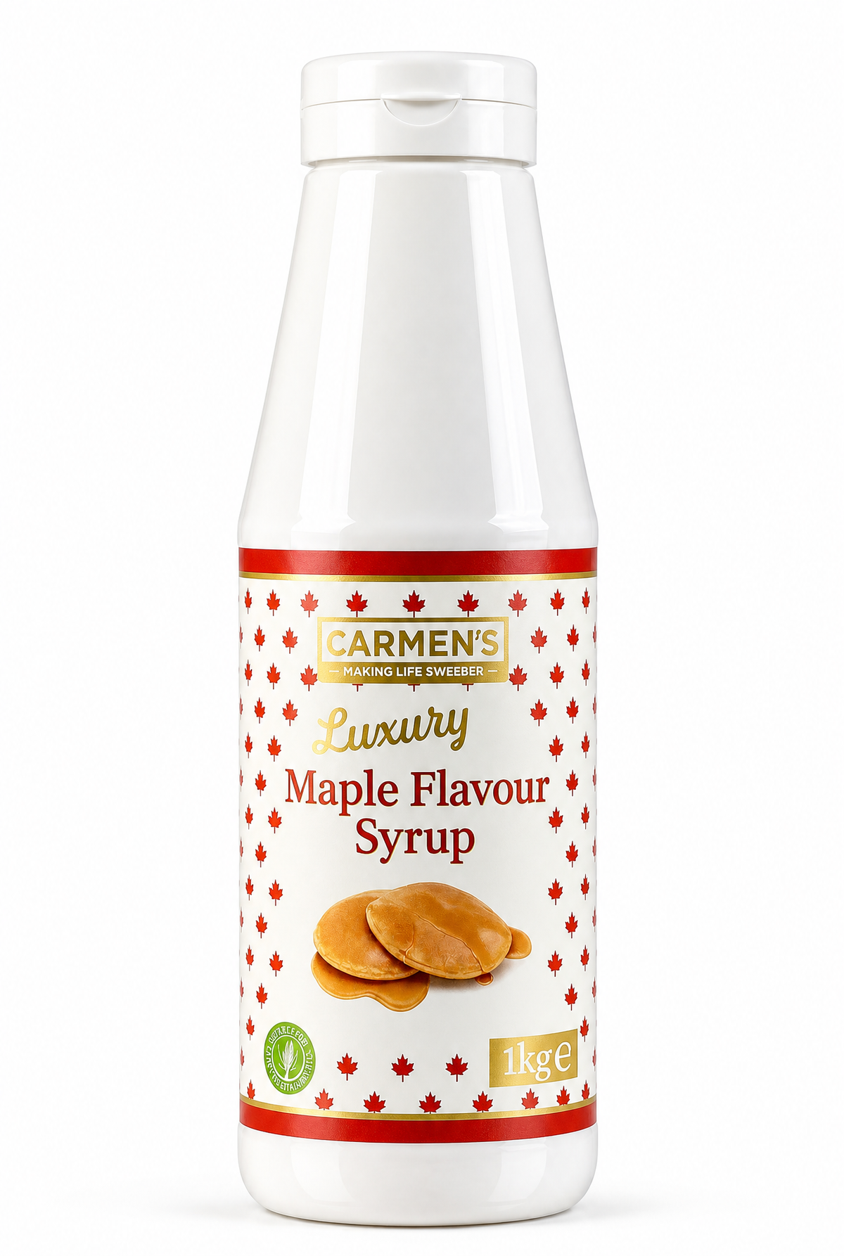 Carmen’s Luxury Maple Syrup 1kg for professional use