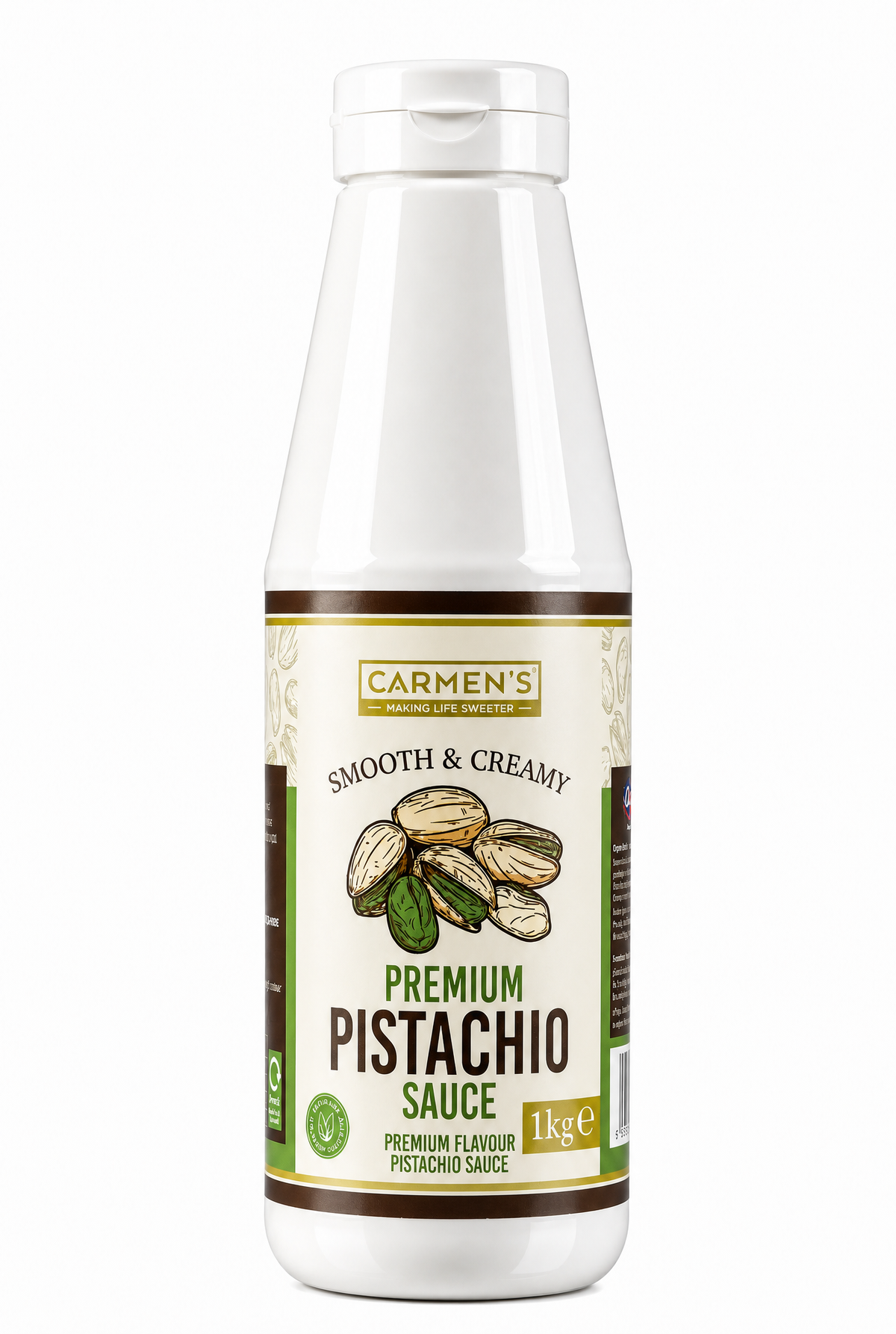 Carmen's _ Premium Liquid Pistachio Sauce for professional use 1kg