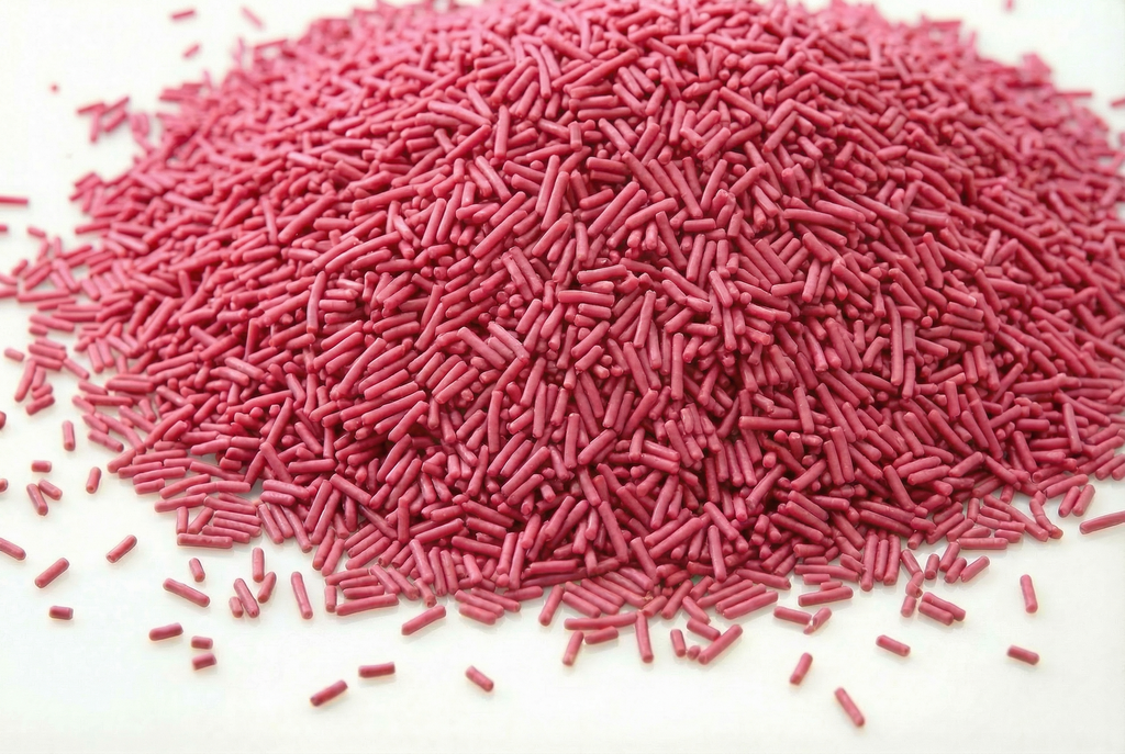 Pink Strands _ Pink Vermicelli Strands sprinkles for Desserts Decoration 1kg