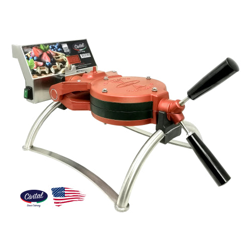 CIVITAL DC HEAVY DUTY PROFESSIONAL BELGIAN MULTI - WAFFLE MACHINE/IRON
